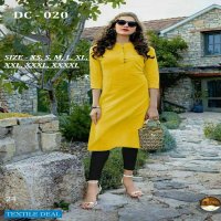 334p reyon Full Stitched Kurtis Collection