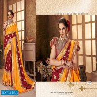 AAKANSHI BY SAROJ VICHITRA SILK EMBROIDERY SAREES
