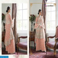 AASHIRWAD PREMIUM SHARARA GOLD 7024 DESIGNS COLORS DESIGNER DRESSES