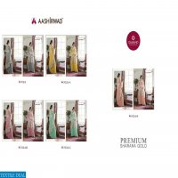 AASHIRWAD PREMIUM SHARARA GOLD 7024 DESIGNS COLORS DESIGNER DRESSES