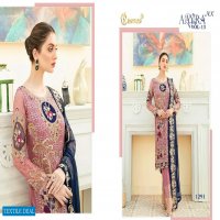 AAYRA VOL 13NX BY COSMOS FASHION GEORGETTE WITH EMBROIDERY WORK PAKISTANI SUITS CONCEPT
