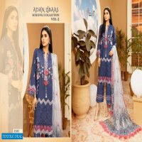 ADAN LIBAAS SCHIFFLI COLLECTION VOL 2 BY SHREE FABS COTTON EMBROIDERY PAKISTANI SUITS