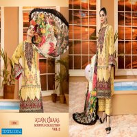 ADAN LIBAAS SCHIFFLI COLLECTION VOL 2 BY SHREE FABS COTTON EMBROIDERY PAKISTANI SUITS