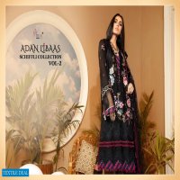 ADAN LIBAAS SCHIFFLI COLLECTION VOL 2 BY SHREE FABS COTTON EMBROIDERY PAKISTANI SUITS
