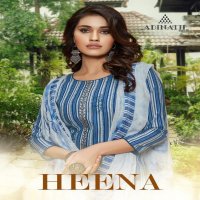 ADINATH PRINTS LAUNCH HEENA COTTON DIGITAL PRINT CASUAL WEAR SALWAR SUITS