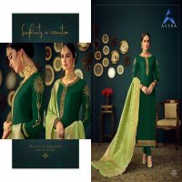 ALISA GUL BANARAS JAM SATIN COTTON EMBROIDERY DRESS COLLECTION