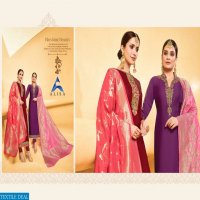 ALISA LAUNCH AMIRA VOL 5 SATIN GEORGETTE EXCLUSIVE SUIT DEALER