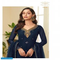 ALIZEH ZAIDA VOL 4 GEORGETTE STYLISH SHARARA SALWAR KAMEEZ WHOLESALER