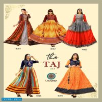 ARADHNA TAJ VOL 4 RAYON COTTON LONG GOWN COLLECTION