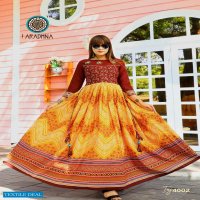 ARADHNA TAJ VOL 4 RAYON COTTON LONG GOWN COLLECTION