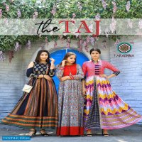 ARADHNA TAJ VOL 4 RAYON COTTON LONG GOWN COLLECTION