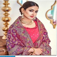 ARDHANGINI PRESENT SILKINA 201-206 SERIES BANARASI DESIGNER FANCY SAREE