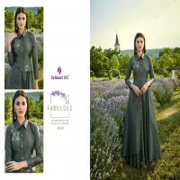 ARIHANT FIZA SILK COTTON FANCY LONG GOWN COLLECTION