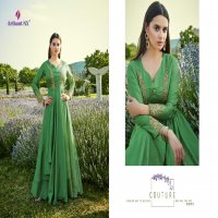 ARIHANT FIZA SILK COTTON FANCY LONG GOWN COLLECTION