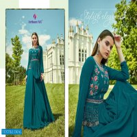 ARIHANT GLAM UP VOL 2 BY VAMIKA GEORGETTE LONG GOWN PARTY WEAR KURTI