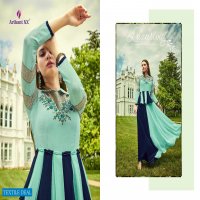 ARIHANT GLAM UP VOL 2 BY VAMIKA GEORGETTE LONG GOWN PARTY WEAR KURTI