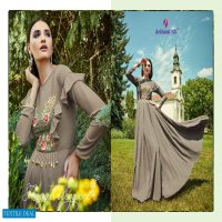 ARIHANT GLAM UP VOL 2 BY VAMIKA GEORGETTE LONG GOWN PARTY WEAR KURTI