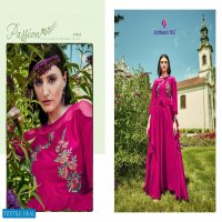 ARIHANT GLAM UP VOL 2 BY VAMIKA GEORGETTE LONG GOWN PARTY WEAR KURTI