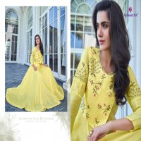 ARIHANT SIMRAN SOFT SILK LONG PARTY WEAR GOWN DESIGNS COLLECTION