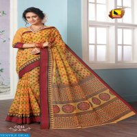 ASHIKA SAREE CRYSTAL VOL 7 GADWAL COTTON CASUAL WEAR SAREE WHOLESALE EXPORTER