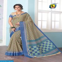ASHIKA SAREE CRYSTAL VOL 7 GADWAL COTTON CASUAL WEAR SAREE WHOLESALE EXPORTER