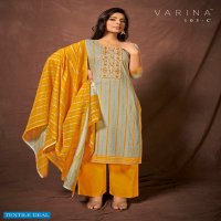 ASINA BY VARINA OMTEX LAWN COTTON SUMMER WEAR LADIES SALWAR KAMEEZ