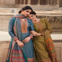 AVON TRENDZ PATOLA SILK 1151-1156 SERIES COTTON SILK WOMEN SALWAR KAMEEZ DESIGN OF 2021