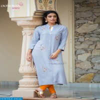 Aakara Basics Vol-10 Wholesaler And Dealer Long Kurtis