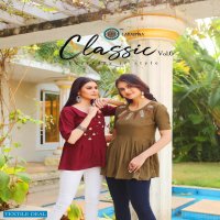 Aaradhna Classic Vol-6 Wholesale Full Stitch Reyon Kurtis