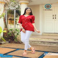 Aaradhna Classic Vol-6 Wholesale Full Stitch Reyon Kurtis
