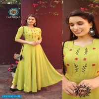 Aaradhna Fashion Fabulous Vol-1 Wholesale Long Gown Catalog