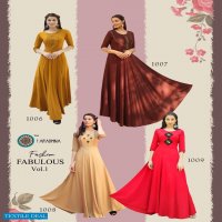 Aaradhna Fashion Fabulous Vol-1 Wholesale Long Gown Catalog