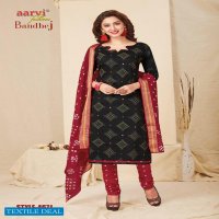 Aarvi Bandhej vol-4 Wholesaler Dress Material