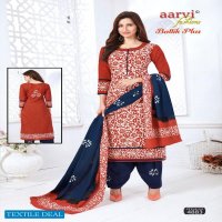 Aarvi Batik Plus Vol-1 Wholesale Printed bandhani Dress