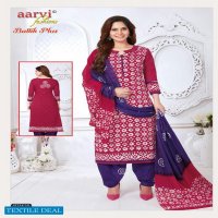 Aarvi Batik Plus Vol-1 Wholesale Printed bandhani Dress
