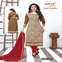 Aarvi Battik Bandhej Vol-2 Wholesale Dress Material
