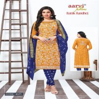 Aarvi Battik Bandhej Vol-2 Wholesale Dress Material