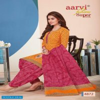 Aarvi Super Patiyala Vol-3 Wholesale Cotton Dress Catalog