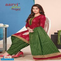 Aarvi Super Patiyala Vol-3 Wholesale Cotton Dress Catalog