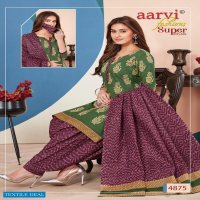 Aarvi Super Patiyala Vol-3 Wholesale Cotton Dress Catalog