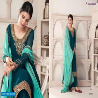 Aashirwad Maria Wholesale Straight Long Salwar Kameez