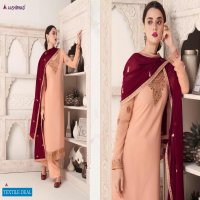 Aashirwad Maria Wholesale Straight Long Salwar Kameez