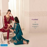 Aashirwad Nargis Wholesale Straight Salwar Kameez