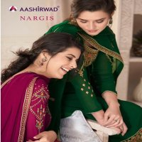 Aashirwad Nargis Wholesale Straight Salwar Kameez