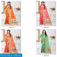 Aasvaa 9017 Wholesaler Silk Sarees