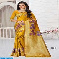 Aasvaa 9036 Wholesaler Silk Sarees