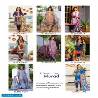 Al Noor Murad Wholesale Heavy Cotton Dress Material Catalog