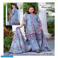 Al Noor Murad Wholesale Heavy Cotton Dress Material Catalog