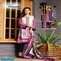 Al Noor Murad Wholesale Heavy Cotton Dress Material Catalog