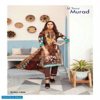 Al Noor Murad Wholesale Heavy Cotton Dress Material Catalog